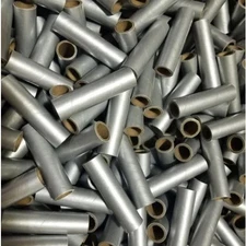 25 Fireworks Silver Kraft Tube Firecrackers 3/4" x 3.5"