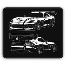 2013 2017 Dodge Viper VX I Mouse Pad - Desk Pad Gift