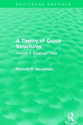 A Theory of Group Structures - 9781138659445