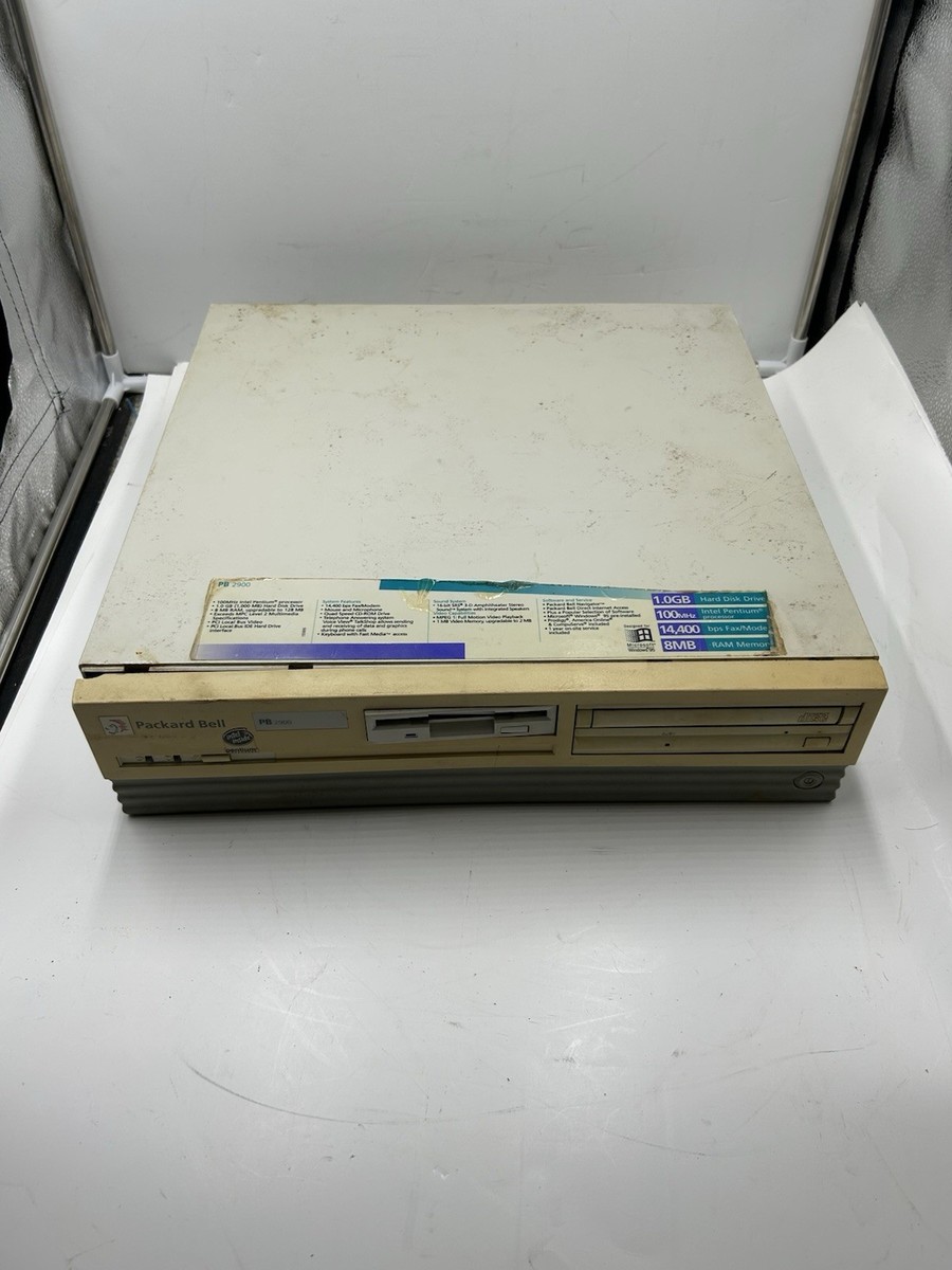 Vintage Packard Bell PB 2900 Computer Untested | eBay