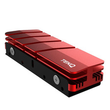 M.2 2280 SSD Heatsink, Double-Sided Heat Sink, with Thermal Silicone Pad for PC