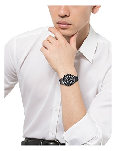 Unused CITIZEN COLLECTION All Black Model Eco-Drive BL5495-56E Men