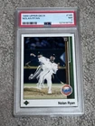 PSA 7 BASEBALL CARD 1989 UPPER DECK HOF NOLAN RYAN HOUSTON ASTROS