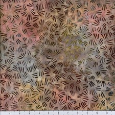 1 Yard Cut of Lunn Fabric Scratch Texture Batik 100 Cotton 3455 Sienna Pink