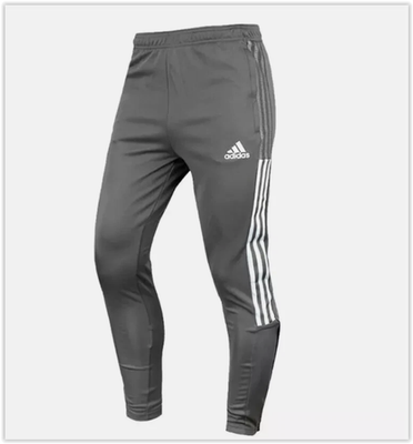 NWT SEALED Adidas Tiro 21 ZIP POCKETS Grey Track Soccer Training