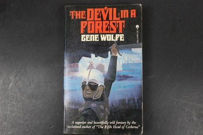 The Devil in a Forest Gene Wolfe 1977 First Ace Printing Fantasy Ace Books