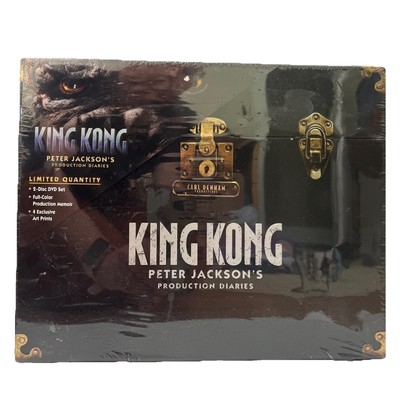 KING KONG Peter Jackson's Production Diaries LE DVD Set - Factory Sealed - NEW