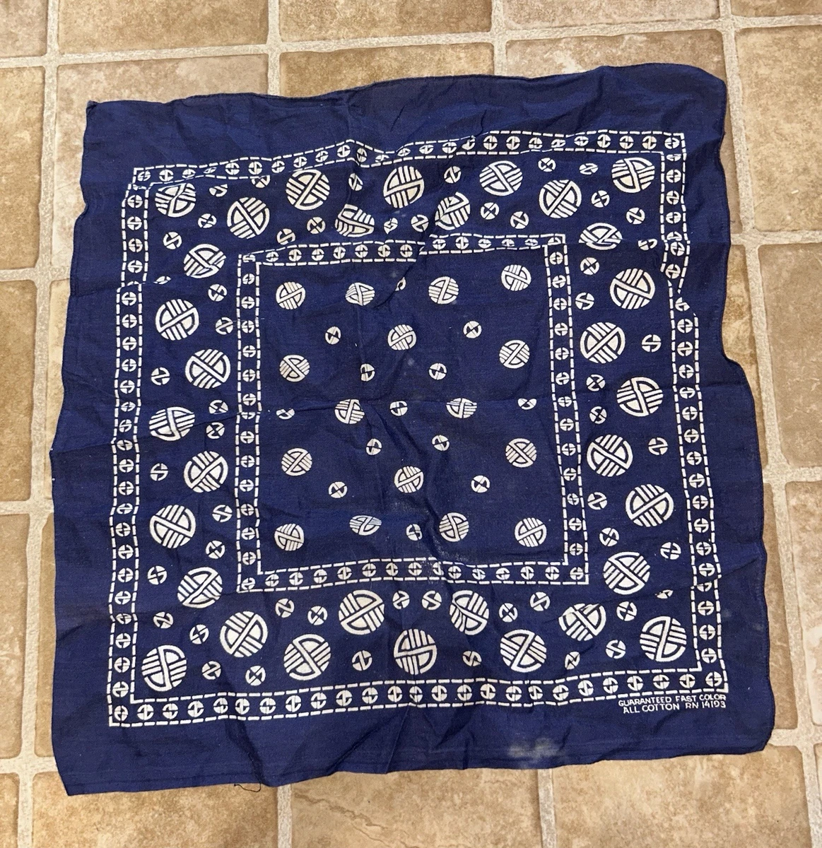 Wamcraft Bandana In Vintage Handkerchiefs for sale | eBay