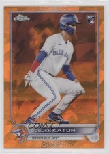 2022 Topps Chrome Update Sapphire Edition Orange 15/25 Gosuke Katoh #US41 0c3