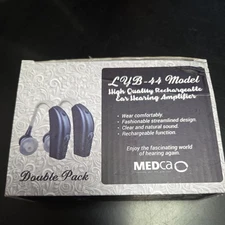 Single Ear MEDca High Quality Rechargeable Ear Hearing Amplifier LYB-44 New
