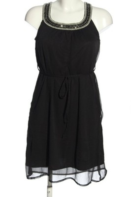 THE FRESH MADE BRAND Minikleid Damen Kleid Gr. DE 36 schwarz Elegant