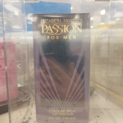 Elizabeth Taylor Passion for Men Eau de Cologne Spray, Regular Size 4 fl oz