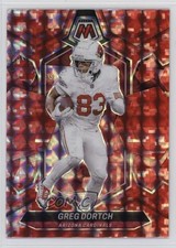 2024 Panini Mosaic Red Camo Mosaic Prizm Greg Dortch #4 1op8