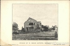 Nonquitt, Massachusetts MA Studio of R. Swain Gifford Antique Vintage Postcard