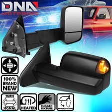 For 2002-2009 Dodge Ram 1500 2500 3500 Power Heated Led Turn Signal Tow Mirrors
