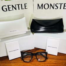GentleMonster Sunglasses BOLD - OJO 01 Black Frame Clear Lenses