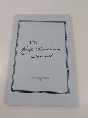 The Emily Dickinson Journal 2011 PB Johns Hopkins Univ. Press Vol XX number 2