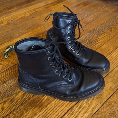 Dr. Martens Awley Black Leather Boots Size 9 Men's / 10.5 Woman's