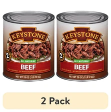 (2 pack) Keystone All Natural Beef, 28 Oz