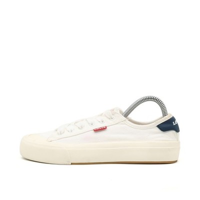 Levi's Damen Low-Top Canvas Sneaker Weiß Leicht Footwear EU 37
