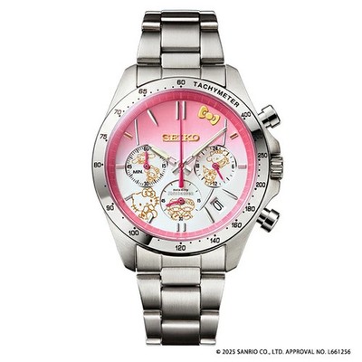 Seiko Hello Kitty Shinkansen Watch 50th Anniversary Limited Edition 5000 Japan
