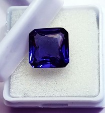 9.50 Ct Natural Blue Tanzanite Octagon Shape Loose Gemstone Certified