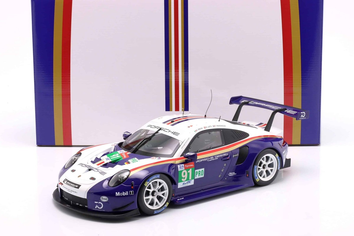 Ixo - 1:12 Porsche 911 (991) RSR No.91 2nd LMGTE Pro 24h Le Mans