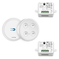 Funk Lichtschalter Set 1 Fernbedienung 2 EmpfäNger 230V 2