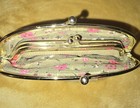 Natural Life Floral Coin Wallet, Kiss-Lock, Embroidered Beaded Accents — photo 3