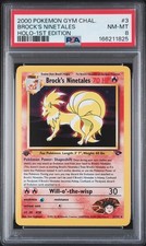 2000 POKEMON GYM CHALLENGE HOLO-1ST EDITION #3 BROCK'S NINETALES PSA 8 on eBay
