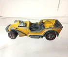 1969 Hot Wheels Original Redline Ice T Bucket ~ Yellow ~ NO TOP / ROUGH