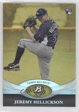 2011 Bowman Platinum Gold Jeremy Hellickson #14 0b0