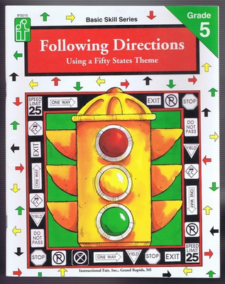 #ad #ad Follow Directions Using a Fifty States Theme $9.85