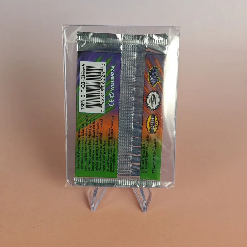 POKEMON GYM CHALLENGE BOOSTER ENGLISH OVP SEALED - Bild 2 von 2