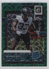 2022 Donruss Rated Rookie Optic Preview Green Velocity Prizm Devin Lloyd n0c