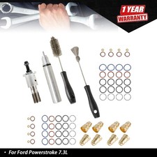 For Ford Powerstroke 7.3l Injector Sleeve Cup Removal Tool Install Kitbrushes