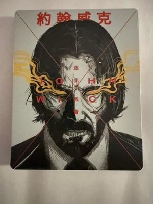 John Wick: Chapter 3-PARABELLUM Steelbook Blu-ray DVD Collector s Edition /25000