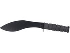 Combat Fixed Blade Knife 8.5" Kukri 1095 Cro-Van Black Powder Coat Blade Krat...