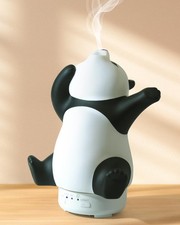 Panda Essential Oil Diffuser - Cute Rotatable for Home with White