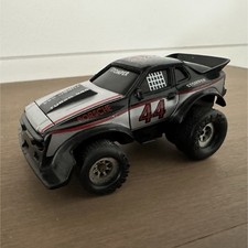 Porsche Stomper 44 HO Scale Slot Car Black Silver Red Original 8-11 Years