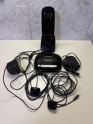 Logitech Harmony Ultimate One Remote Control System N-R0007 Hub O-R0004 & IR x2