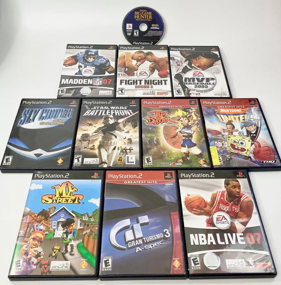 TESTED PS2 Games-Volume Pricing