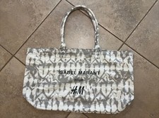 ISABEL MARANT x H&M Gray Canvas Shopper Tote ...