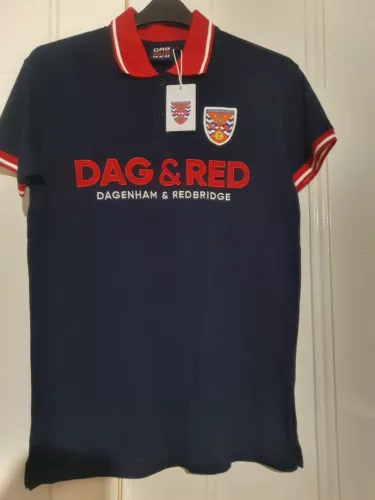 Dagenham & Redbridge FC 100% Cotton  Polo Shirt BNWT size UK  S
