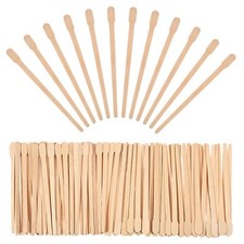 500 Pieces Brow Wax Sticks Small Wax Spatulas Applicator Wood Craft Sticks
