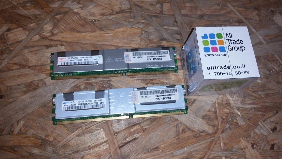 lote de 10 * IBM 43X5059 46C7421 1GB DIMM 240- DDR2 SDRAM  Foto 2 de 4