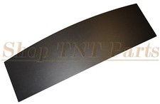 1968-1969 Fairlane Torino Package Tray Board 4dr Rear Window Filler Standard Blk 1968-1969 Fairlane Torino Package Tray Board 4dr Rear Window Filler Standard Blk