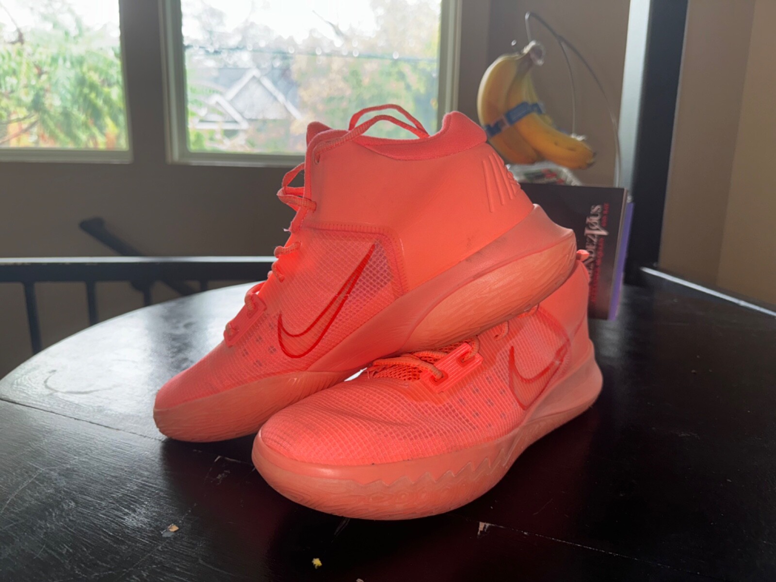 Kyrie Flytrap Size 13 Bright Mango. Used shoes wi… - image 1