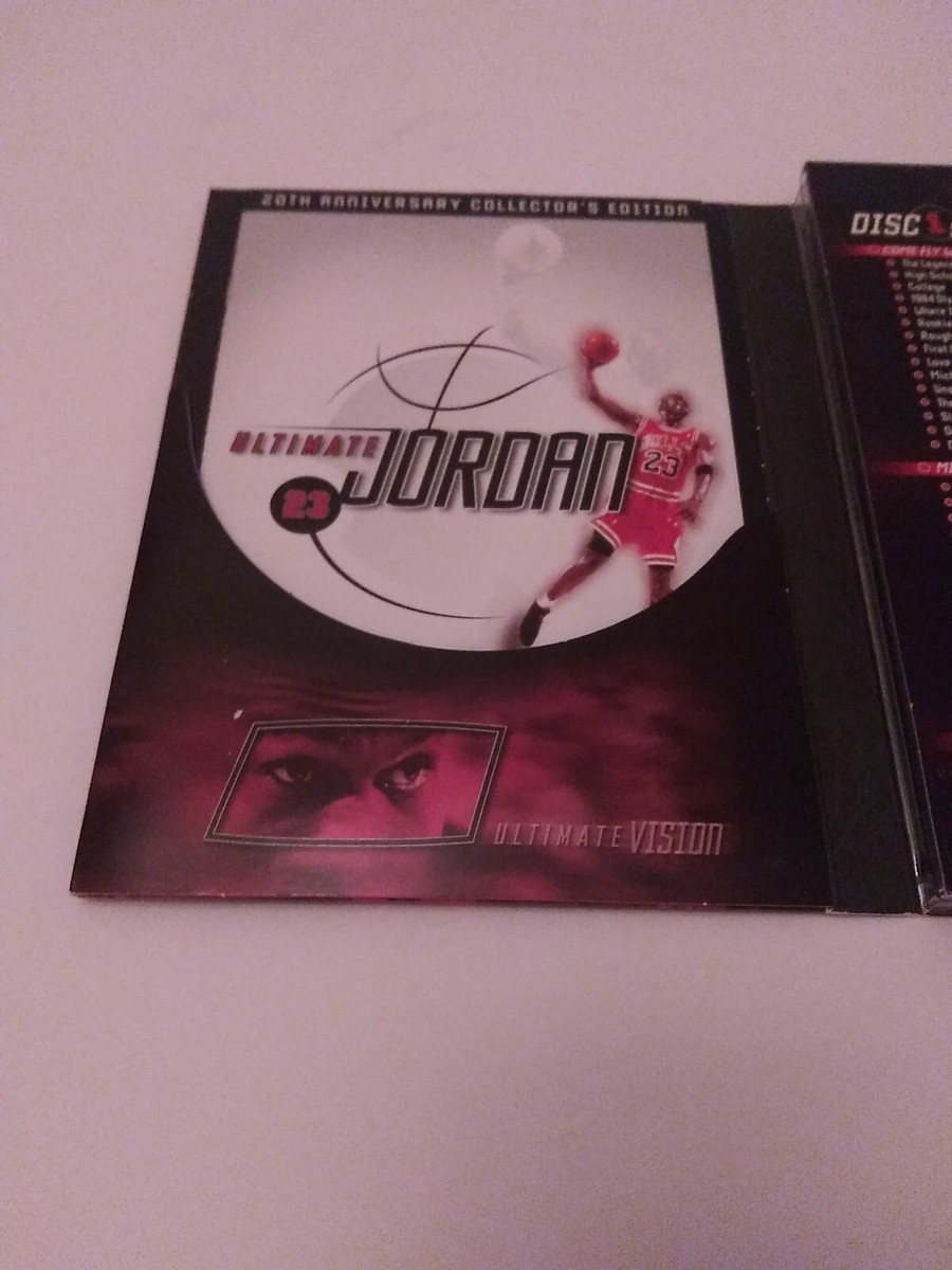 NBA Ultimate Jordan: 20th Anniversary Collectors Edition (DVD, 3