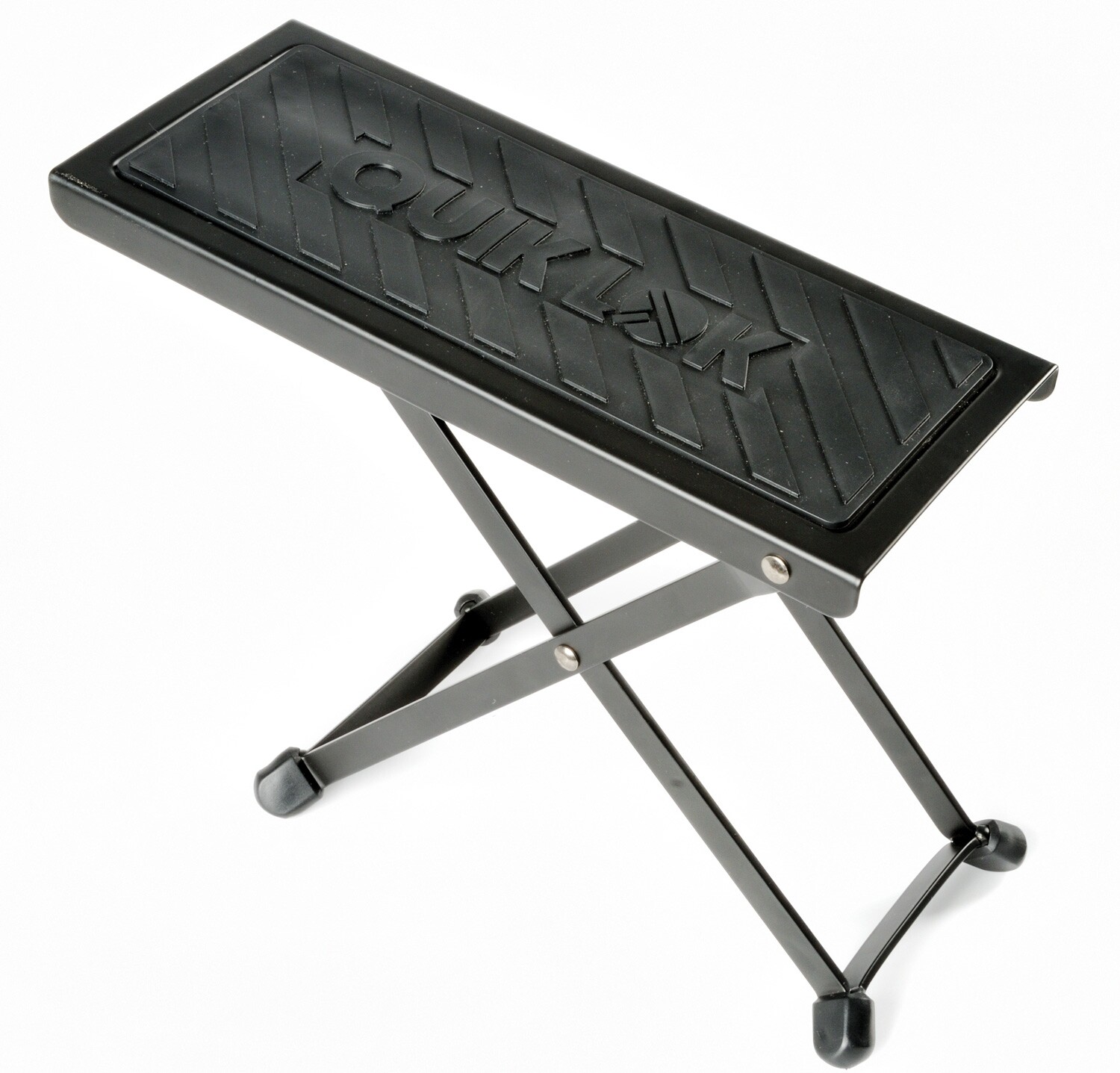 Quiklok Poggiapiedi chitarra, Appoggia piede in metallo, regolabile antiscivolo